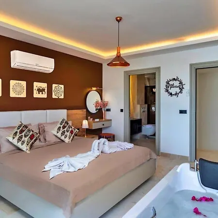 Villa Yesilkoey 2 Bedroom Secluded With Private Pool Hot Tub Kalkan